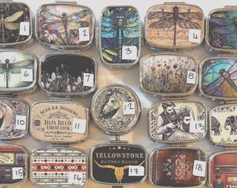 Pill Boxes: Museum Pieces. Fireflies,  Days gone etc