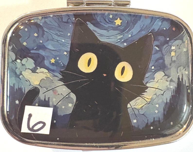 Cat Pill Box: Whimsical Feline Designs for Cat Lovers image 7