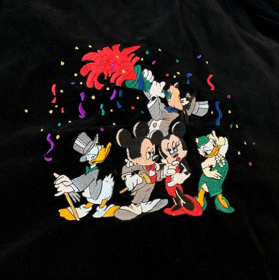 Vtg 1990s Disney Store Mickey Minnie Mouse Goofy … - image 1