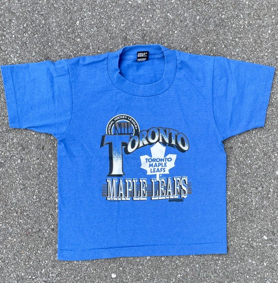 Vtg 1992 Toronto Maple Leafs NHL Hockey Trench Fru