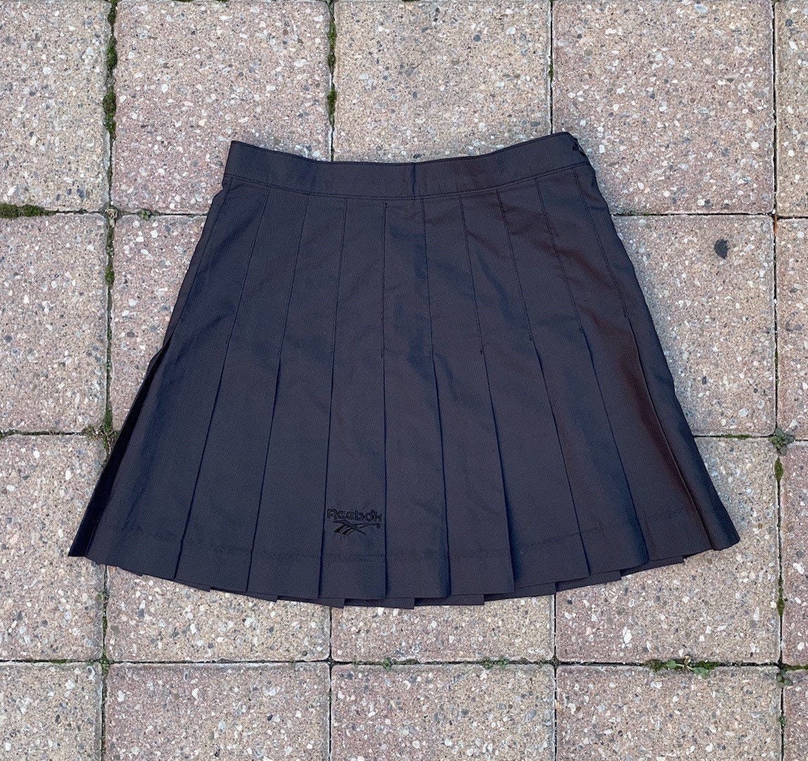 1990s Reebok Pleated Unlined Tennis Skirt Womens Size - Etsy