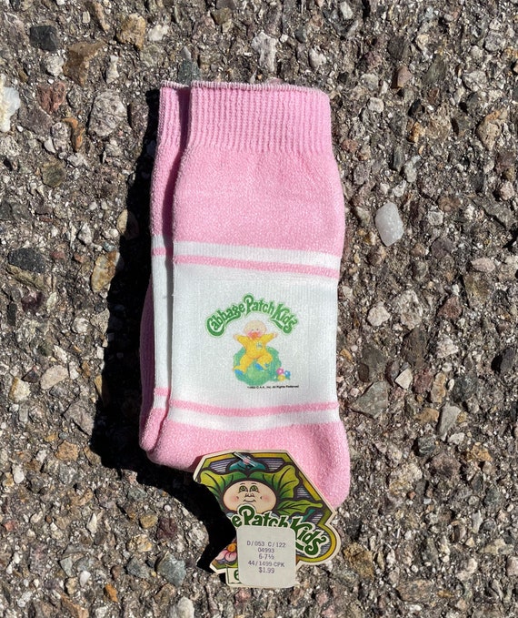 NWT 1983 Cabbage Patch Coleco Industries Socks You