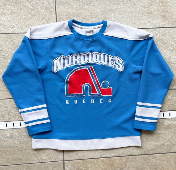 Vtg 2000s Quebec Nordiques Mighty Mac Sports NHL … - image 1