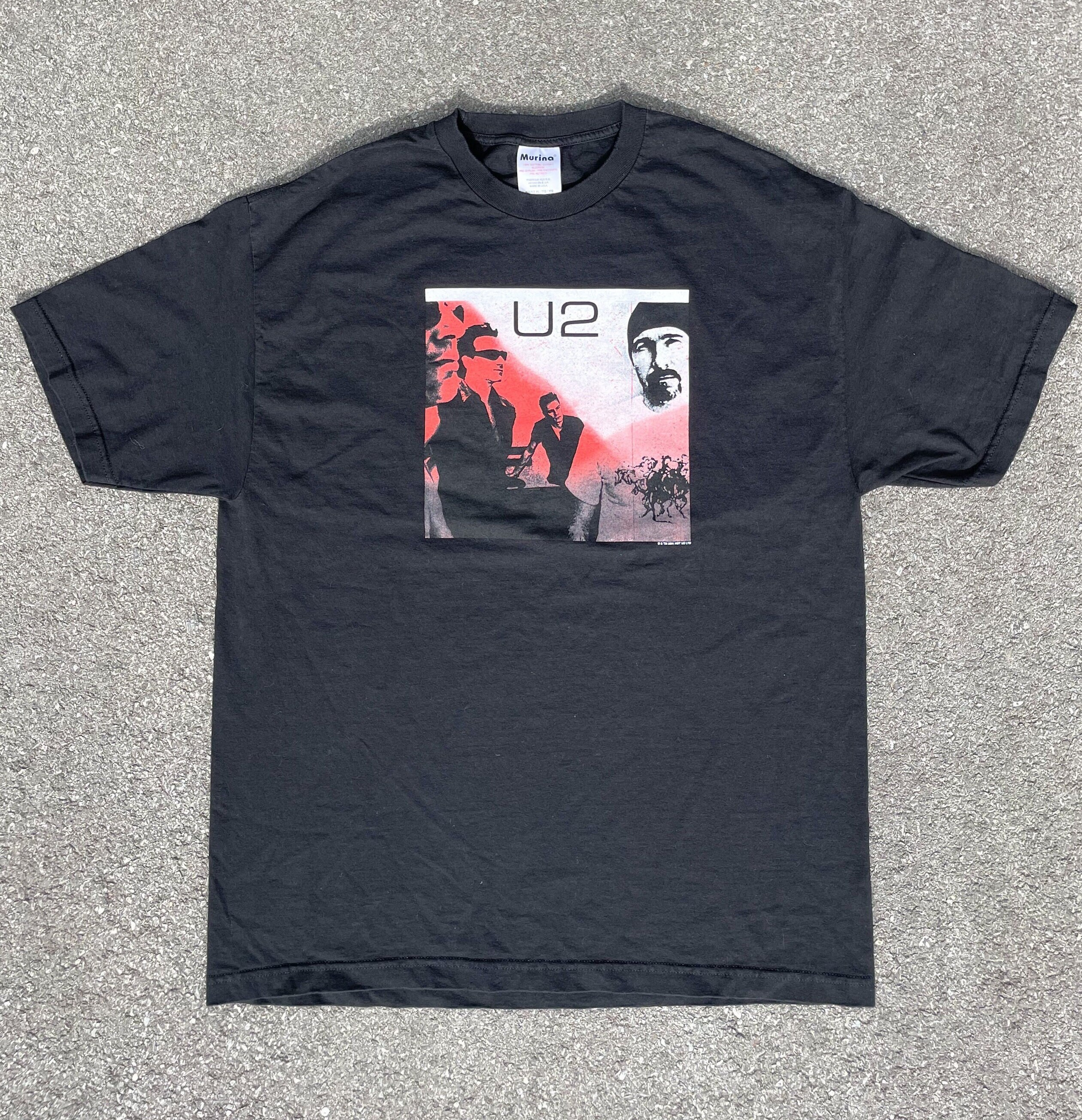 U2 2001年　ツアー　Tシャツ　L U2 (2001) Official 