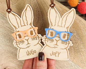 Personalised Name Easter Tag | Easter Basket Tag | Name Tag | Easter Bunny | Easter Decoration |