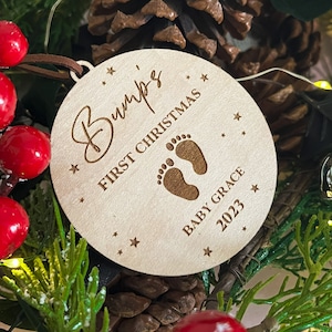 Kerstornament babybult | Ornament babybult | Kerstornament hobbel | Hobbels Eerste kerstbal 2024 | Mom to be Present