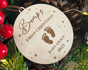 Baby Bump Christmas Ornament | Baby Bump Ornament | Bump Christmas Ornament | Bumps First Christmas 2025 Bauble | Mum to be Present
