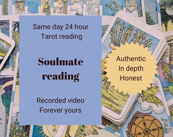 SAME DAY soulmate tarot video, psychic medium, same day tarot, psychic reading, twinflame, love, romance reading