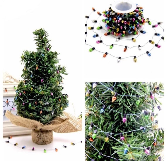 5M Christmas Tree Decoration Color Bulb Garland Hanging beads