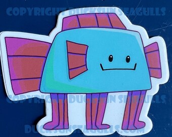 Fish Sea Monster Sticker