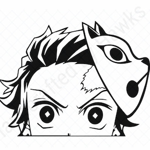 Demon Anime svg, Slayer Anime svg, Swordsmith Village PNG, Anime Vector, Digital Cricut file