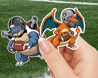 Pokémon X Raiders Vinyl Stickers – 3
