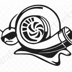 Turbo Snail SVG - Téléchargement instantané - Fichier numérique pour l'artisanat, les projets de bricolage et la sublimation, Funny svg, png, sticker voiture, sticker fenêtre