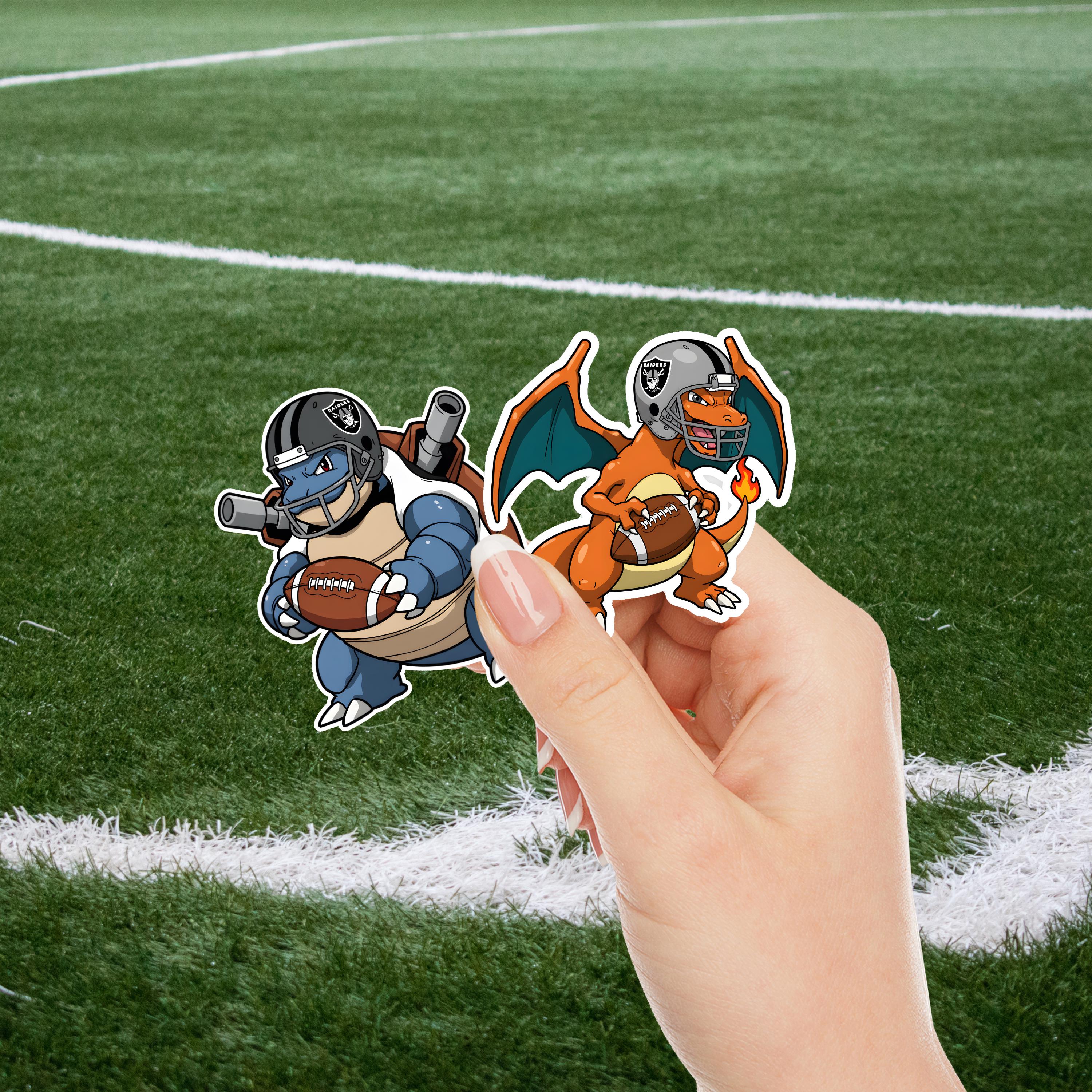 Pokémon X Raiders Vinyl Stickers – 3