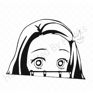 Demon Anime Svg, Slayer Anime Svg, Demon Slayer PNG, Anime Vector, Digital Cricut File, Nezuko Kamado