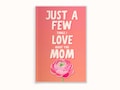 Just a Few Things I Love About You Mom Fill In Book, Gift for Mom, Mother’s Day Gift, Birthday Gift for Mom, Guided Journal for Mom