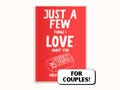 Just A Few Things I Love About You (Okay, A Lot) VIRAL Gift What I Love About You Fill-In-The-Blank Gift for Anniversary Birthday Couples