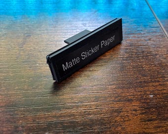 shelf description clip for amazon paper trays
