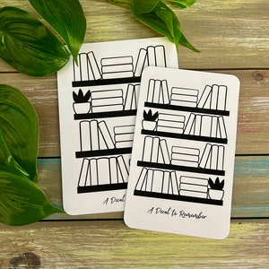 Blank Bookshelf tracker stickers - Reading Journal Stickers - Book Review Stickers - Bookish Sticker