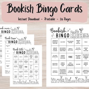 Leesgrage bingokaarten | Afdrukbaar | Leesdoelen | Boekenwurm | Boekenliefhebber | Boekenstok | Romantiek | Boekenclubspellen