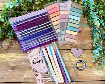 Book Annotation Kits | Stationary Kits | Everything But The Book Kits | Bookworm | Book Lover | Gifts For Readers | Book Club Accessories