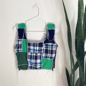 Patchwork Scrappy Tank Top - Women’s Shirt | summer shirt, fashion | women’s tank top | patchwork shirt | festival top