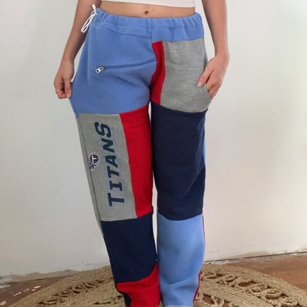 NFL Tennessee Titans Patchwork style Sweatpants