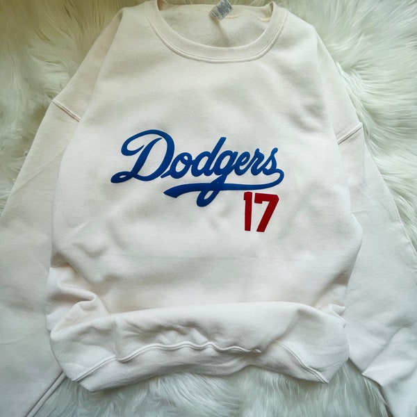 Los Angeles Dodgers Vintage Crewneck Sweatshirt Dodgers LA Dodgers Sweater Dodgers Baseball World Series Gift for Him Dodgers Fathers Day