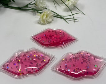 Shiny Lip Ice Pads | Lip Filler Aftercare | Botox Aftercare | Client Aftercare Post Treatment | Aesthetics Lip Filler | MedSpa Clinic Supply