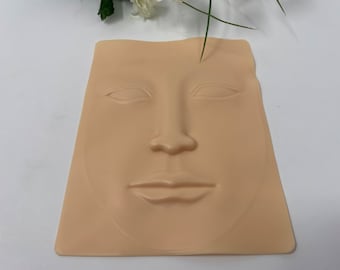 Microblading Practice Skin, Microblading Face Skin Eyebrow Practice Skin, Artificial Skin to Practice makeup, Brow Microblading & Needling