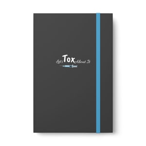 Botox Filler Notebook - Ruled, Hardcover Notebook, Hardcover Journal, Esthetician Note-Taking Book, Med Spa Appointment Book