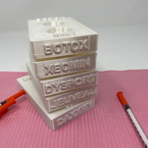 Bandeja antiderrames para viales, organizador para Botox, Dysport, Xeomin, Jeuveau y Daxxify, organizador para neurotoxinas, inyector para enfermeras estéticas