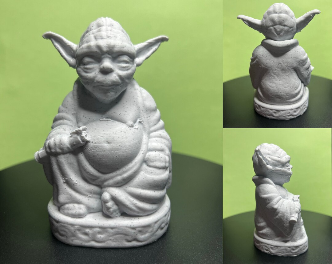 Yoda Buddha Star Wars Statue multiple Colours Etsy UK