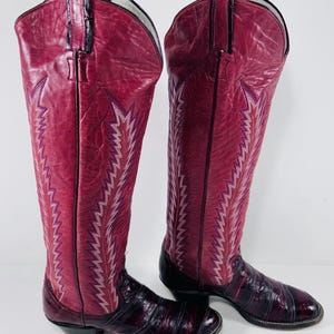 Larry Mahan Red Boots - Etsy display picture 2