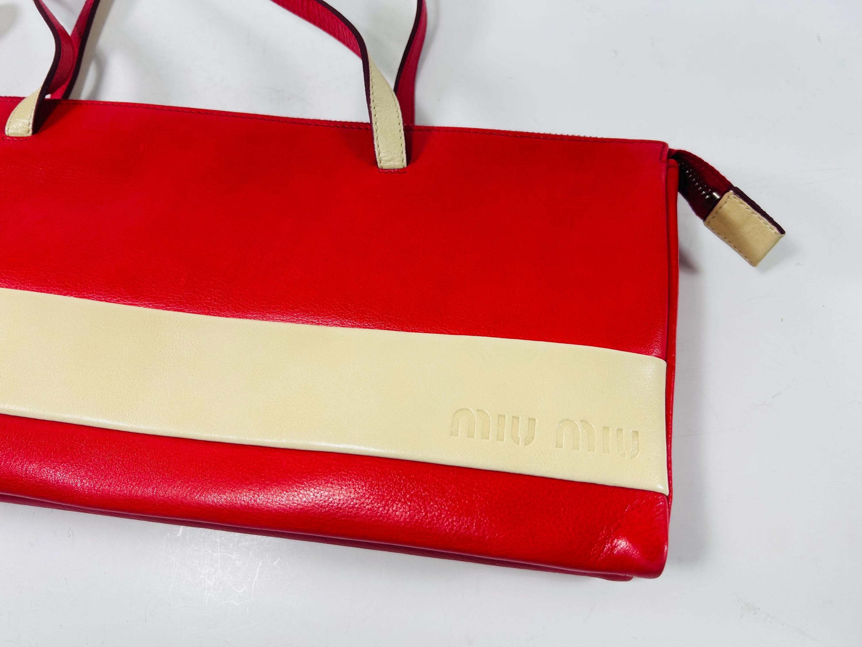 Miu Miu Vintage Bag - Etsy Miu Miu Vintage Bag - Etsy