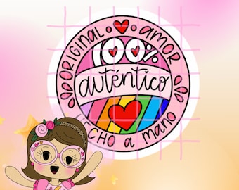 100% Original Sticker