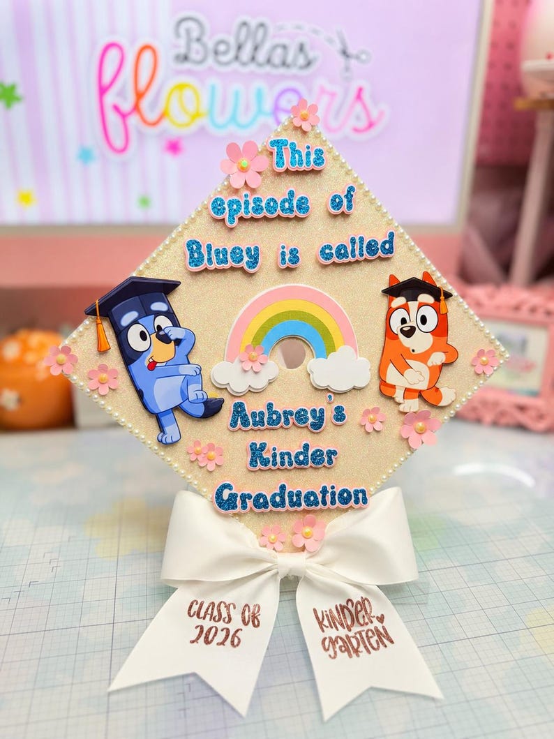 Graduation Topper | Kinder Grad | Blue - Etsy