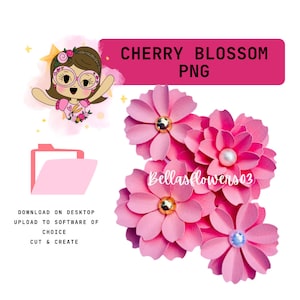 Cherry Blossom Png & Instructions