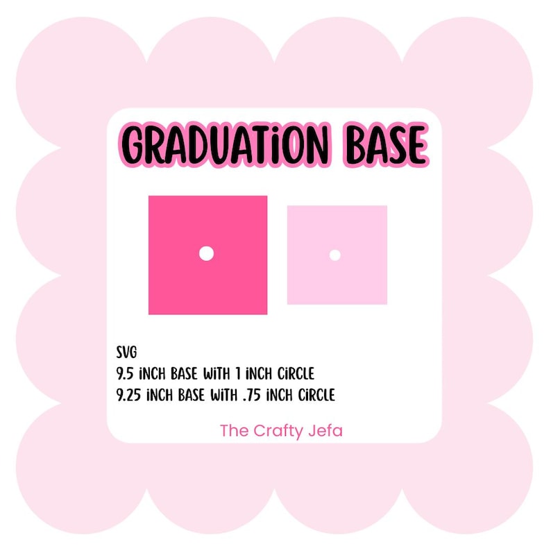 Graduation Base Design Graduation Base | SVG | 9.5 | 9.25 | - Etsy