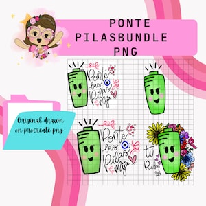 Ponte las pilas, Original creation of Bellasflowers03