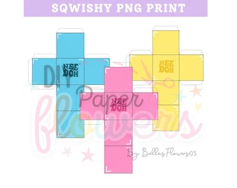 need oh squishy print template png