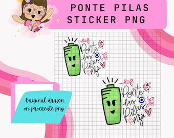 STICKER PILITA Original creation of Bellasflowers03