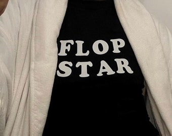 Flop Star Shirt, Funny Y2K Shirt, Paris Hilton Tee, Shirts That Go Hard, Gen Z Meme, 2000s Y2K Shirt, Y2K Trendy Graphic Tee, Y2K Aesthetic