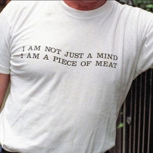 I Am Not Just A Mind I Am A Piece Of Meat Shirt, Funny Y2K Tee, Paris Hilton Shirt, Trendy Graphic Tees, Shirts That Go Hard, 2000s Y2K Tee