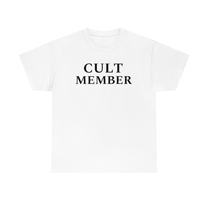 Cult Member Shirt, Y2K Slogan Shirt, Y2K Aesthetic Shirt, Madonna Shirt, 2000s Tee, Y2K Inspired Tee, 2000s Y2k, Cute Y2k Tshirt image 3