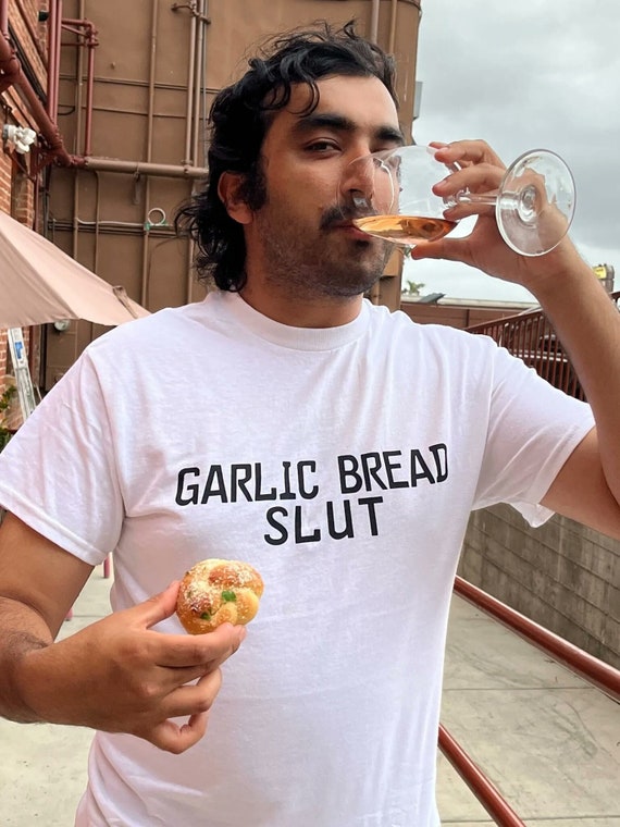 Garlic Bread Slut T-Shirt, Paris Hilton Shirt, Y2K Meme Shirt, Shirts That Go Hard, 2000's Y2K Tee, Gen Z Meme Shirt, Y2K Cursed Shirt