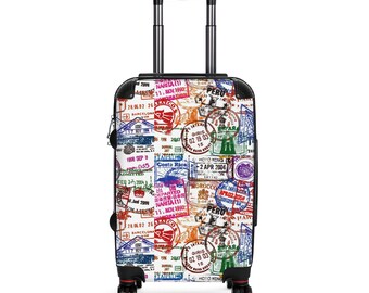 Travel Around the World Suitcase