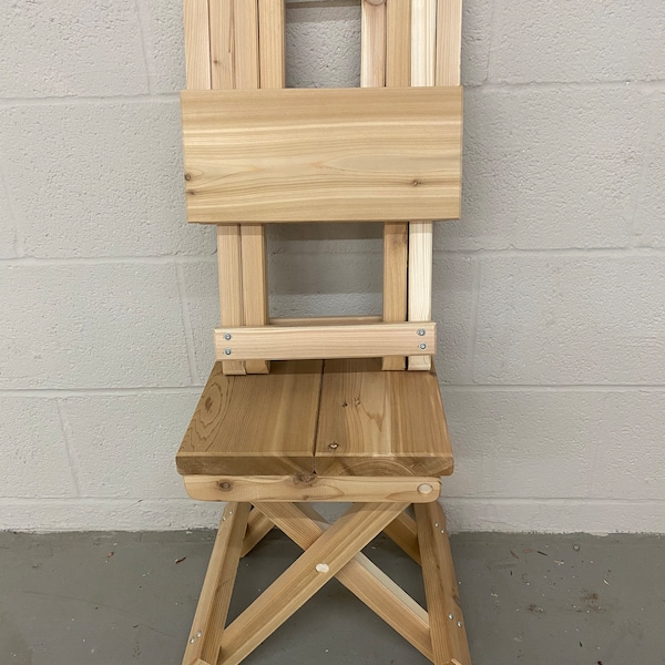 Folding Garden Stool for Easy Yardwork/Camping