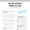 Therapy Termination Worksheet, Instant Download, Counselling Template ...