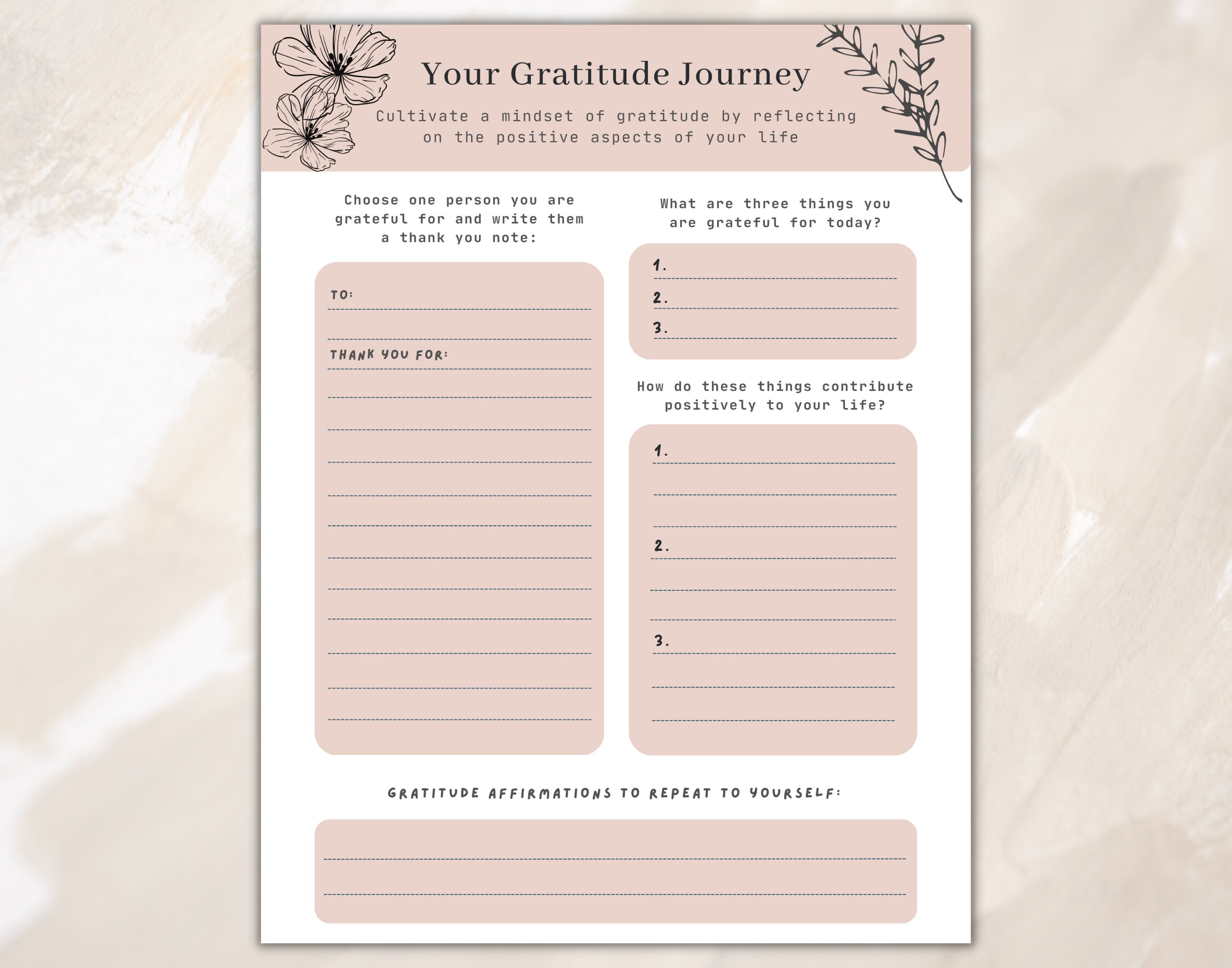 Digital gratitude therapy: self-compassion practice